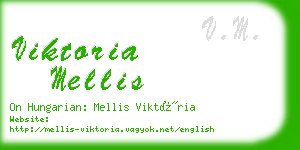 viktoria mellis business card